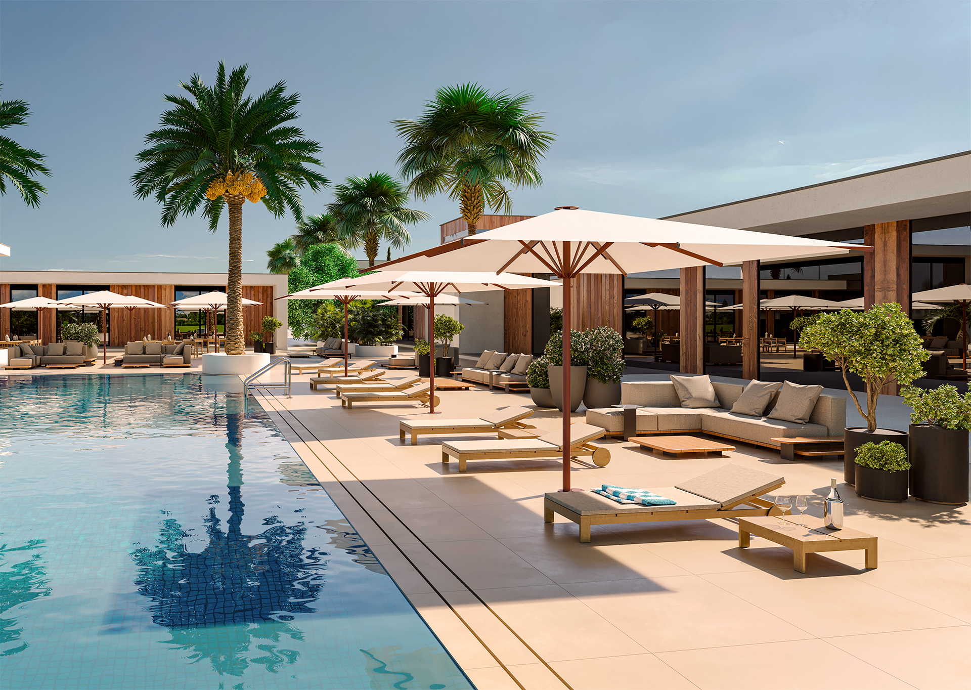 Besta horeca Piscina Hotel lujo